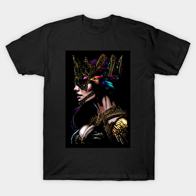 Eagle Spirit Queen T-Shirt by REVOLTIX